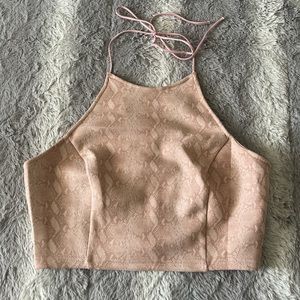 Halter Crop Top